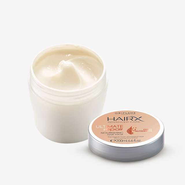 ماسک مو ترمیم کننده هیرایکس  موی رنگ شده 200 میل Ultimate Repair Nourishing Hair Mask